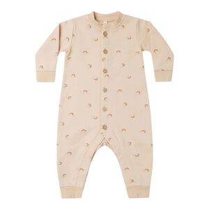 Quincy Mae Rainbow Fleece Jumpsuit